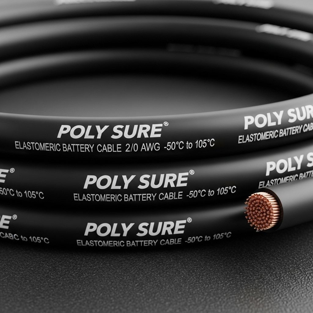 Elastomeric Battery Cable